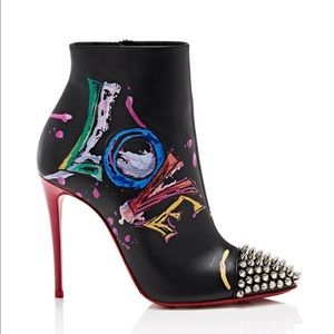 ISO!! Christian Louboutin Black Love 100 Boots 38
